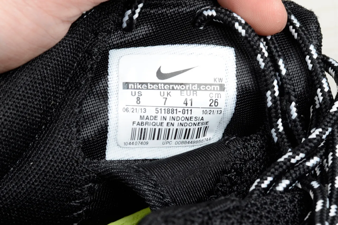 Nike Roshe One Black White Speckle Lifestyle Sneakers 5