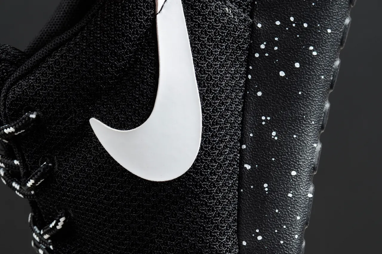 Nike Roshe One Black White Speckle Lifestyle Sneakers 9