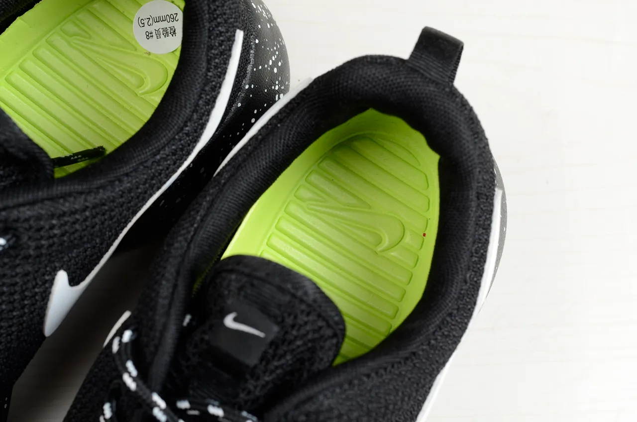 Nike Roshe One Black White Speckle Lifestyle Sneakers 10