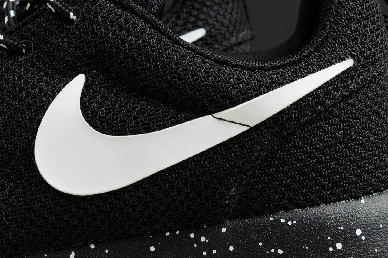 Nike Roshe One Black White Speckle Lifestyle Sneakers 14
