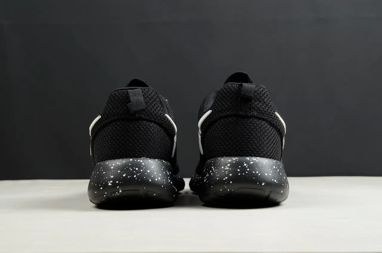 Nike Roshe One Black White Speckle Lifestyle Sneakers 20