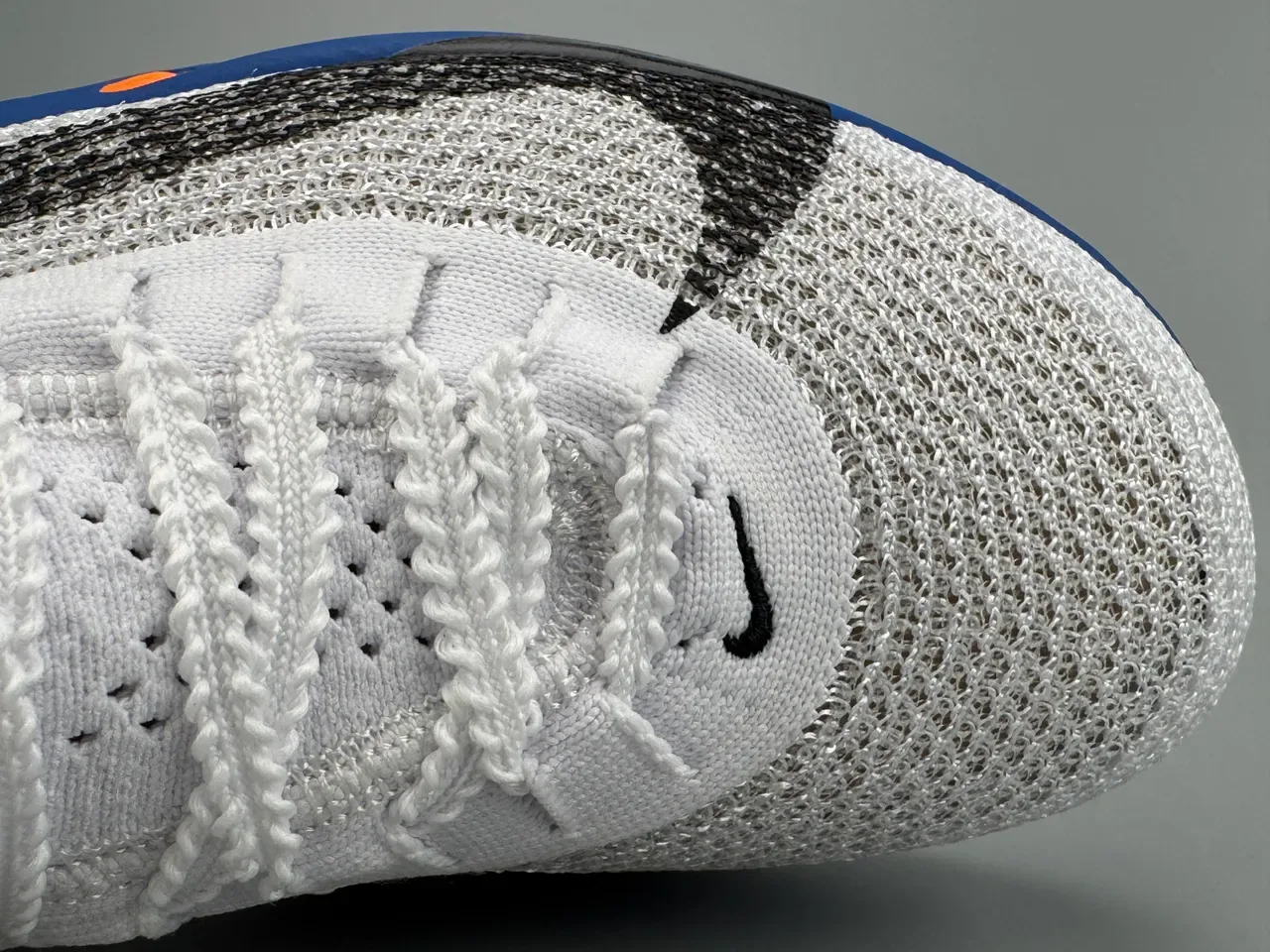 Nike Air Zoom Midsole Chaussures de Running Blanc Bleu Teal Orange 4
