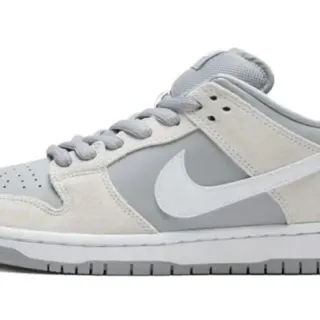 Nike SB Dunk Low 灰色麂皮滑板鞋