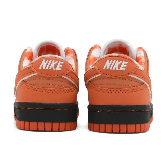 Nike SB Dunk Low Chaussures de Skateboard Orange et Crème Jaune 15