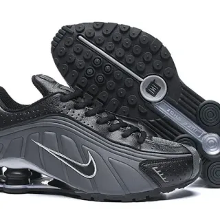 Nike Shox NZ Black Gray Lifestyle Sneakers