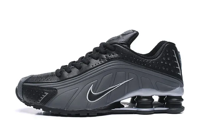 Nike Shox NZ Black Gray Lifestyle Sneakers 2