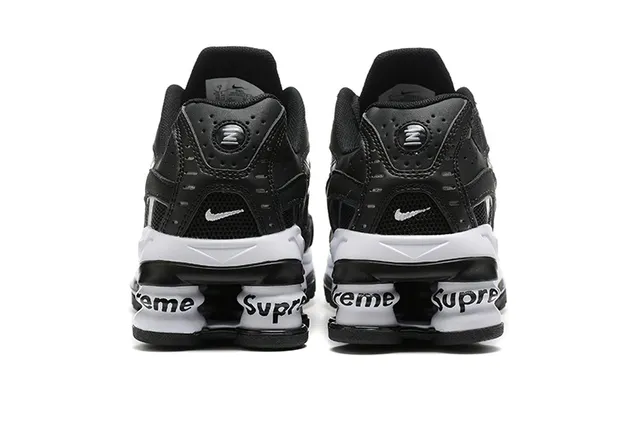 Nike Shox TL Supreme Black White Lifestyle Sneakers 3