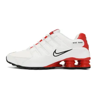 Nike Shox White and Red Lifestyle Sneakers