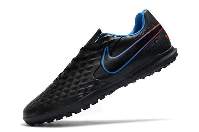 Nike Tiempo Turf blancs et vert néon Turf chaussures de football 23