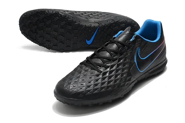 Nike Tiempo Turf blancs et vert néon Turf chaussures de football 24