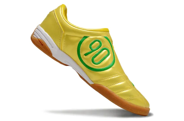 Nike Total90 III Jaune Vert Métallique Chaussures de football intérieur 2