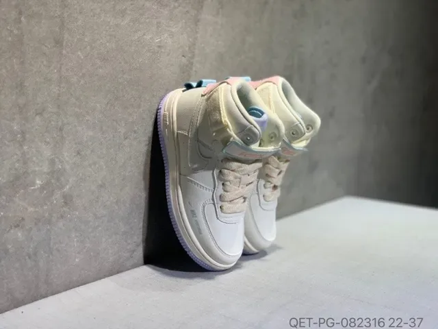 Nike White Multicolor High-Top Strap-Closure Lifestyle Sneakers 11