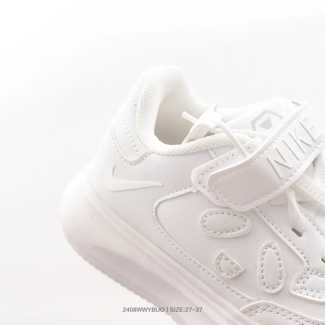 Nike White Multicolor Low-Top Velcro Strap Lifestyle Sneakers 13