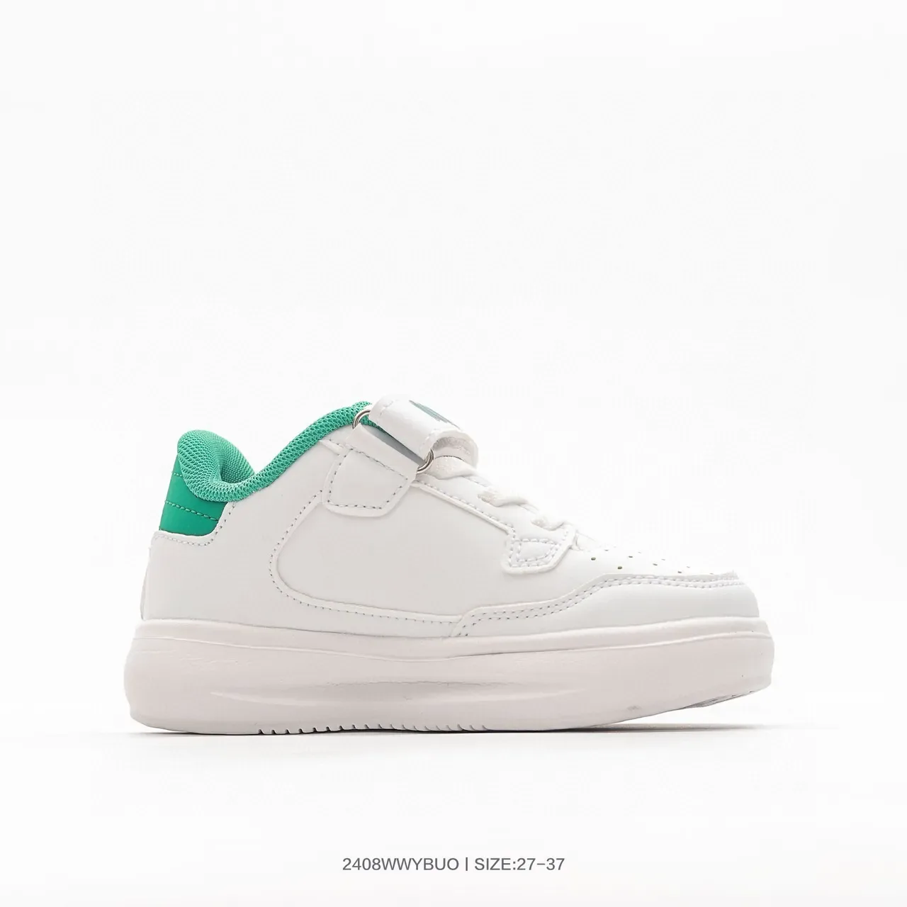 Nike White Multicolor Low-Top Velcro Strap Lifestyle Sneakers 19