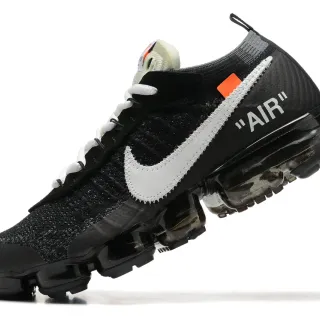 Nike x Off-White Air VaporMax Black White Orange Lifestyle Sneakers