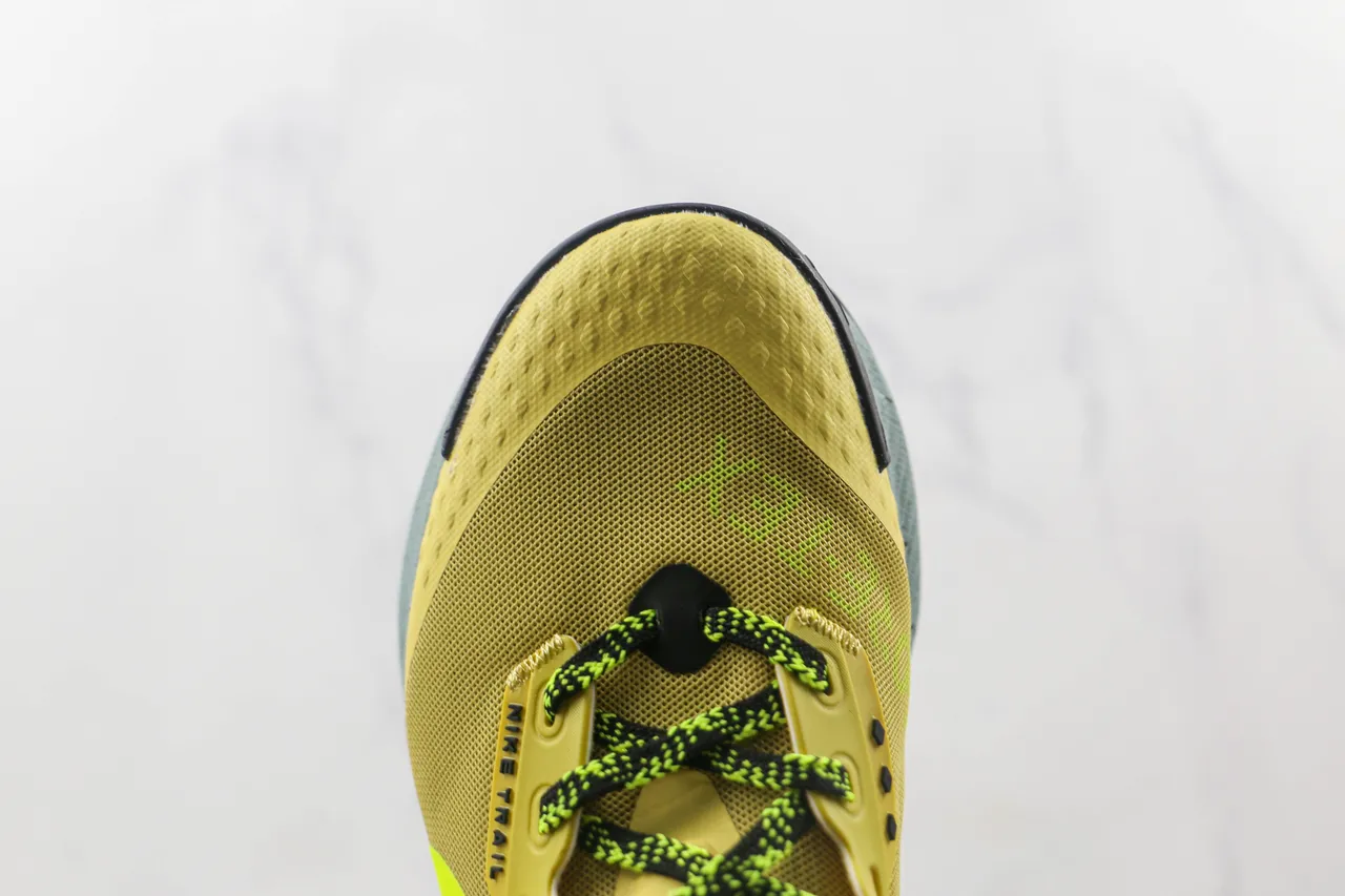 Nike Jaune Vert Trail Silhouette GORE-TEX Imperméable Chaussures de course 6
