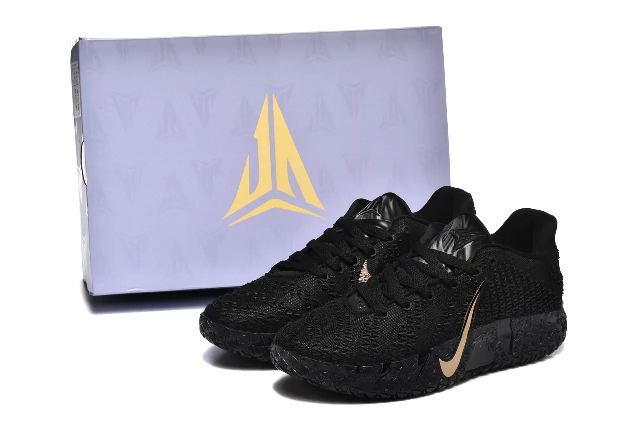 Nike Zoom 2K Black and Gold Lifestyle Sneakers 6