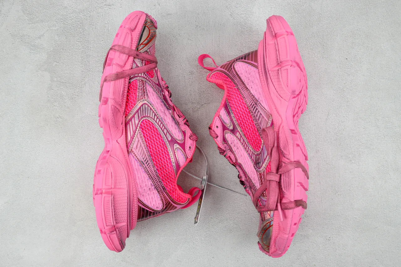 Nike Zoom 2K Pink Iridescent Chunky Sneakers 2