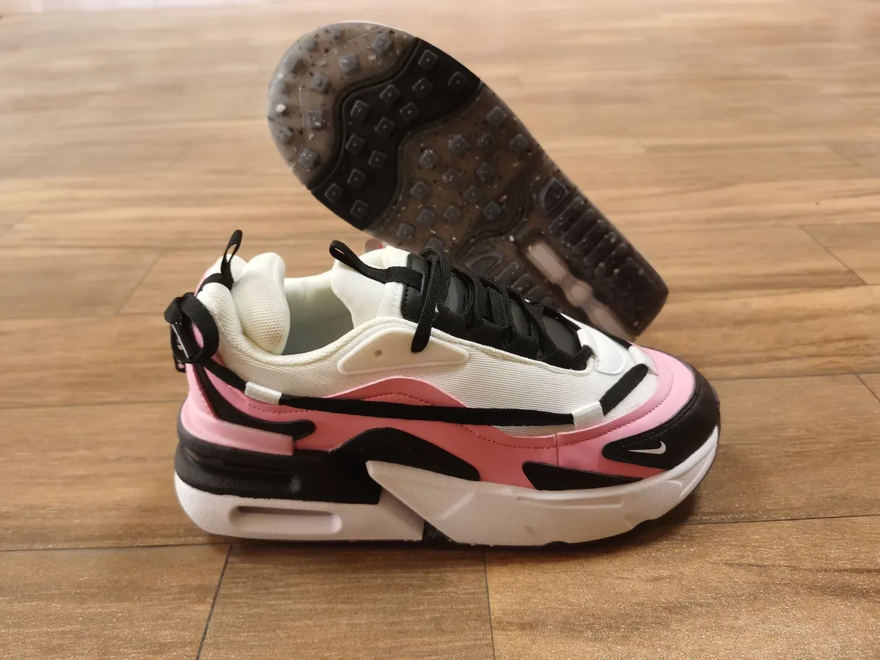 Nike Zoom 2K White Black Pink Lifestyle Sneakers 4
