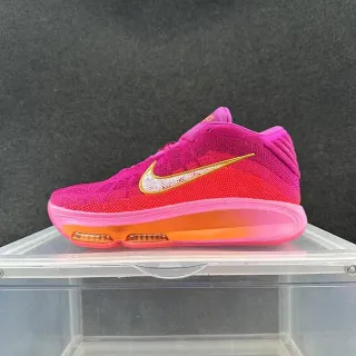 Nike Zoom Hyperfuse Pink Red High-Top Knit Basketball Shoes