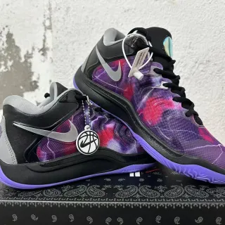 Nike Zoom Kobe IV Black Purple Nebula Basketball Shoes