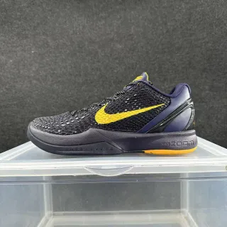 Nike Zoom Kobe VI Zapatos de baloncesto negros azul marino amarillos