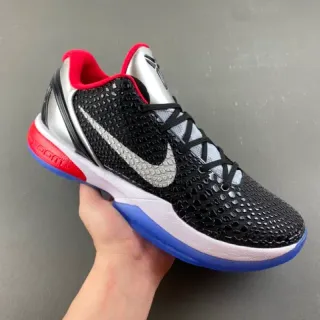 Nike Zoom Kobe VI 黑色 银色 红色 蓝色 篮球鞋
