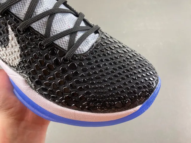 Nike Zoom Kobe VI Black Silver Red Blue Basketball Shoes 2