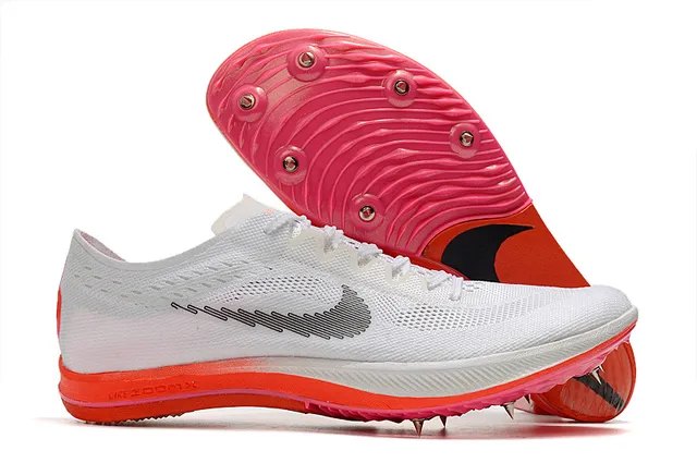 Nike ZoomX Streakfly Red White Low-Profile Racing Spike Engineered Knit Upper Running Shoes 4