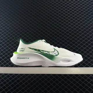Nike ZoomX Zapatos de running con upper de malla blanco y verde