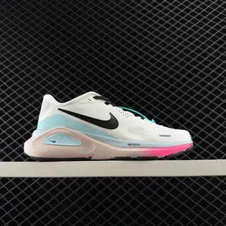 Nike ZoomX White Light Blue Pink Gradient Running Shoes