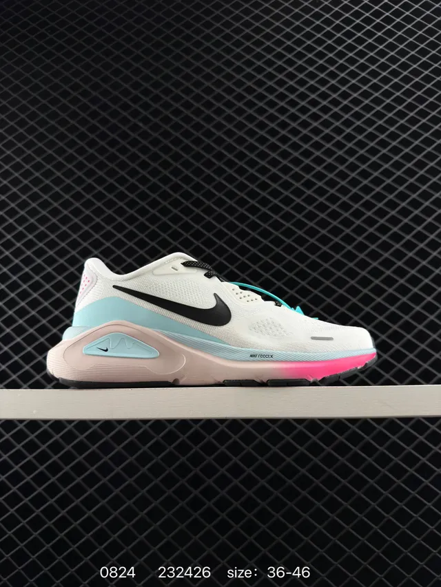 Nike ZoomX White Light Blue Pink Gradient Running Shoes 6