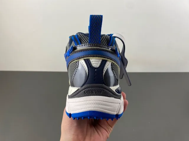 Off-White x Nike Air Zoom Tempo Chaussures Chunky Bleues 4
