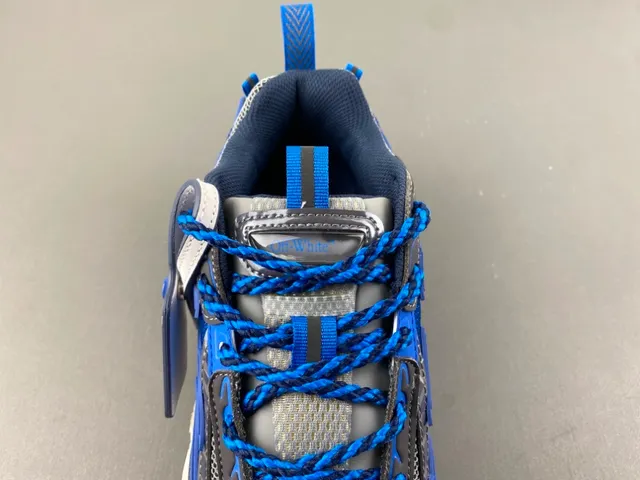 Off-White x Nike Air Zoom Tempo Chaussures Chunky Bleues 6