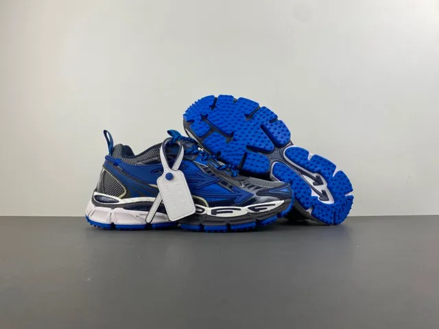 Off-White x Nike Air Zoom Tempo Chaussures Chunky Bleues 12