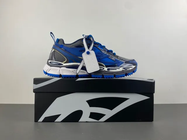 Off-White x Nike Air Zoom Tempo Chaussures Chunky Bleues 16