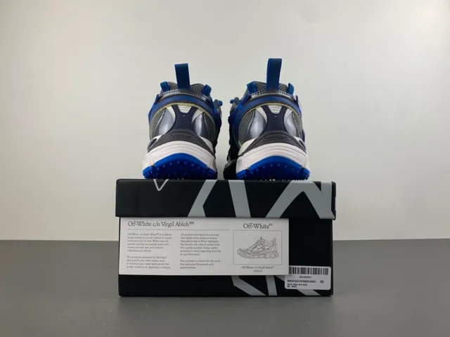 Off-White x Nike Air Zoom Tempo Chaussures Chunky Bleues 18