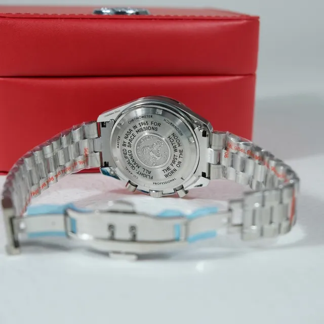 Omega Speedmaster Professional Esfera Preta Aço Inoxidável Relógio Mecânico 3