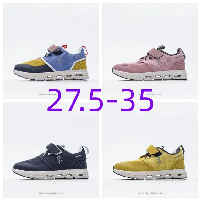 On Cloud Multicolor CloudTec Pod Midsole Velcro Strap Closure Lifestyle Sneakers 1