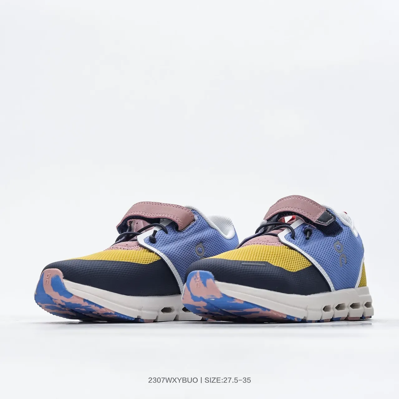 On Cloud Multicolor CloudTec Pod Midsole Velcro Strap Closure Lifestyle Sneakers 16