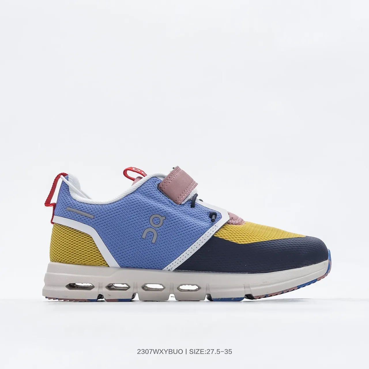 On Cloud Multicolor CloudTec Pod Midsole Velcro Strap Closure Lifestyle Sneakers 18
