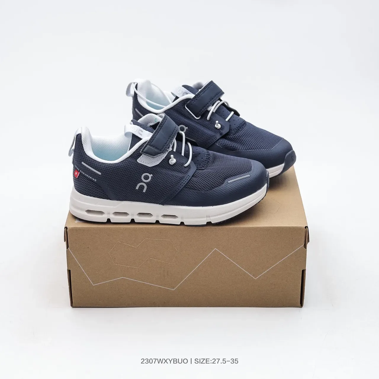 On Cloud Multicolor CloudTec Pod Midsole Velcro Strap Closure Lifestyle Sneakers 20