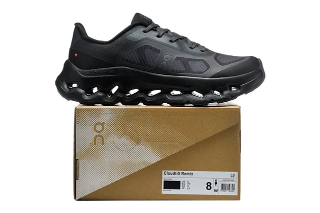 On Cloudmonster Black Running Shoes 2