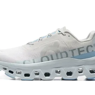 On Cloudmonster Zapatillas de correr Gris claro y Azul pálido