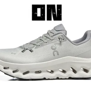On Cloudmonster Light Gray zapatillas de correr