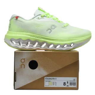 On Cloudsurfer 3 Ivory Limelight Zapatos de correr