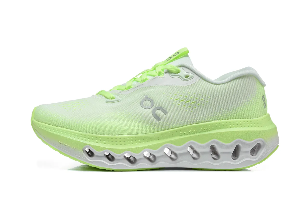 On Cloudsurfer 3 Ivory Limelight Running Shoes 4