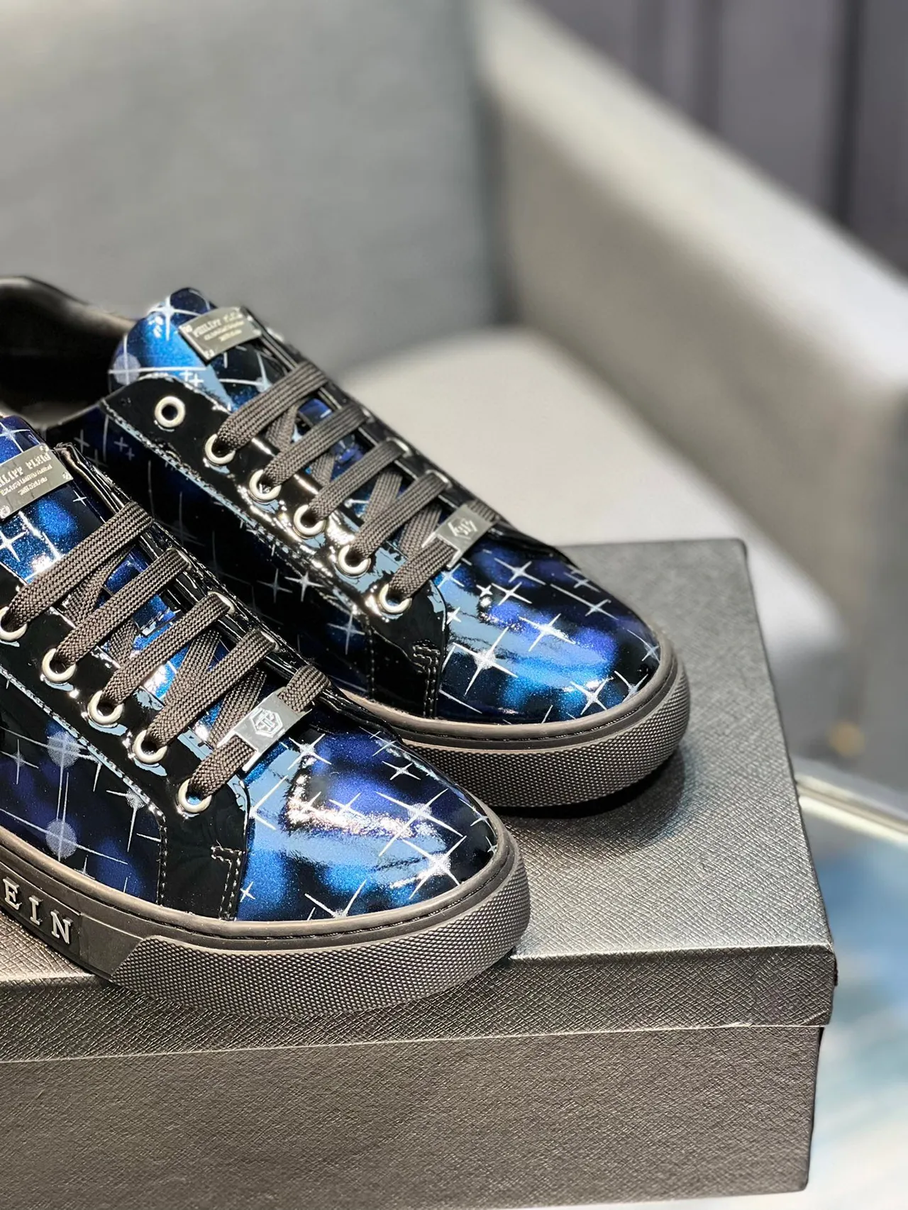 Philipp Plein Galaxy Print sneakers low top lifestyle 8
