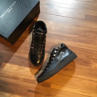 Philipp Plein Metal Eyelet Platform Lifestyle Sneakers