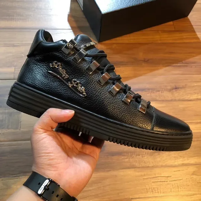Philipp Plein Œillet Métallique Plateforme Chaussures Lifestyle 2